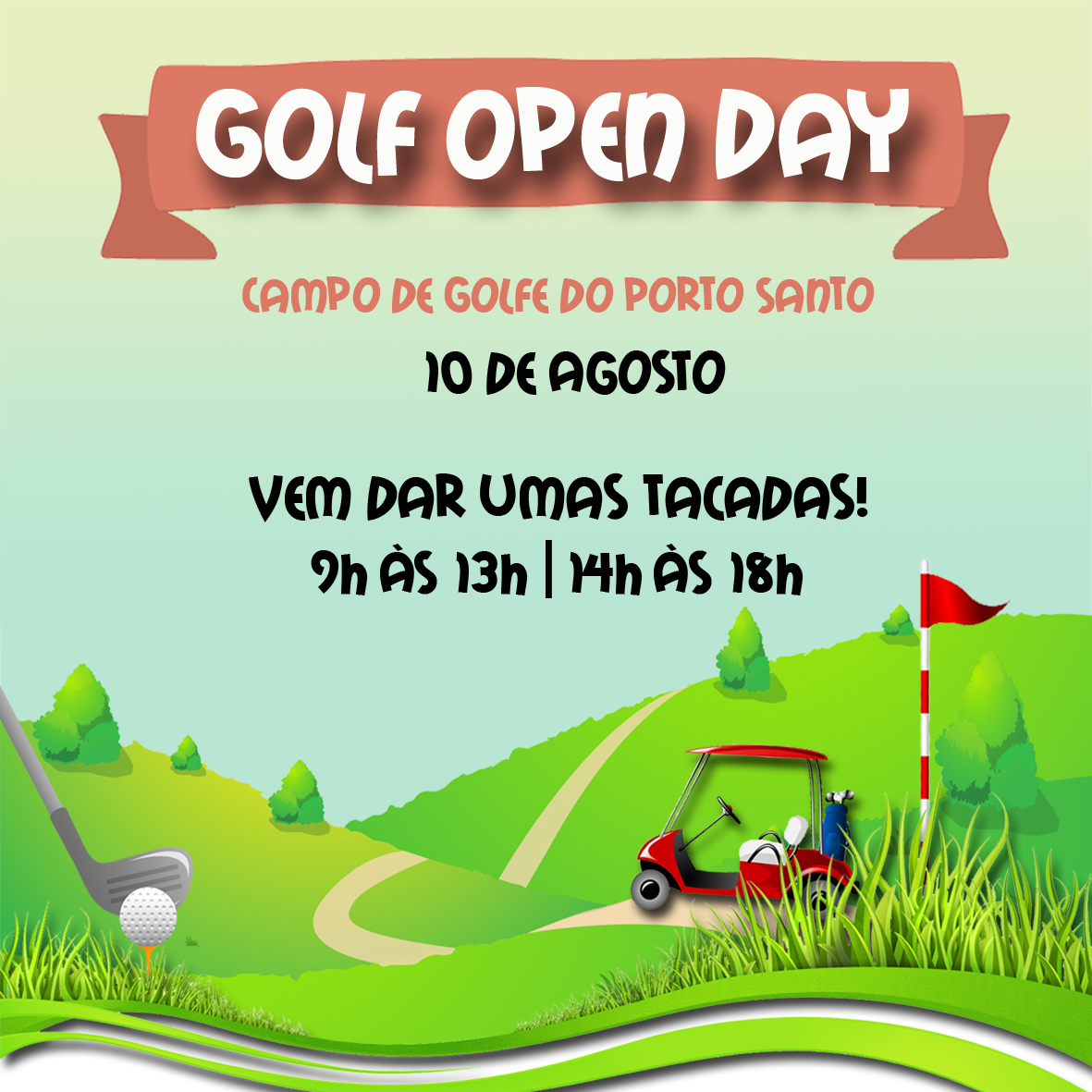 Golf Open Day - Porto Santo