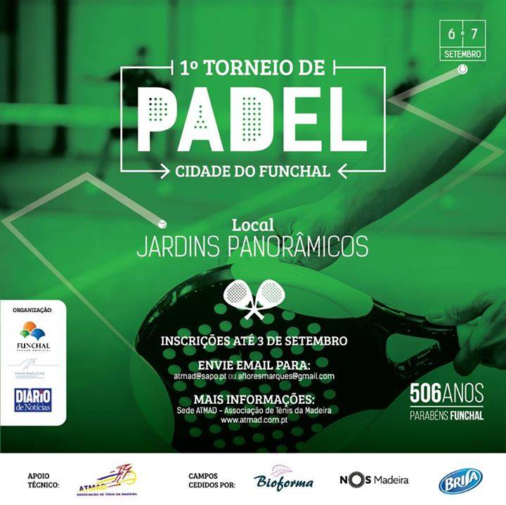 1.º Torneio de Padel Cidade do Funchal