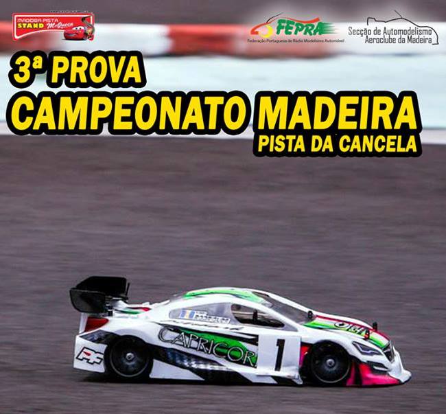 Automodelismo - 3.ª Prova Campeonato da Madeira