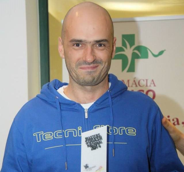 Congratulação - Milton Teixeira (Madeira Squash Clube)