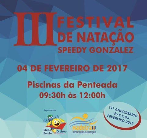 Natação - III Festival de Natação "Speedy Gonzalez"