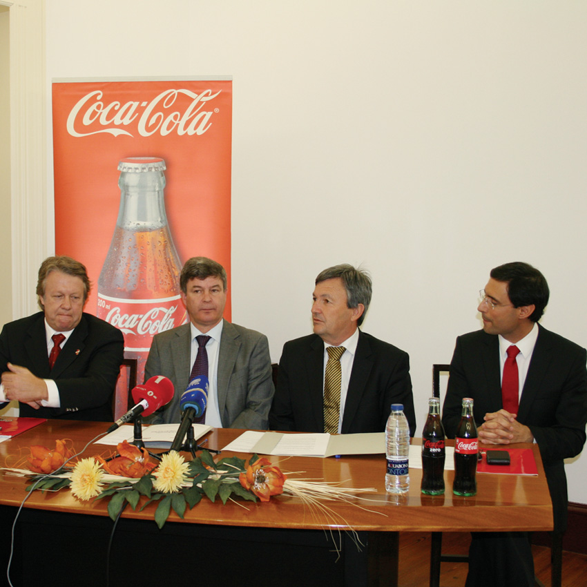 DRJD e Coca-Cola formalizaram Protocolo de Cooperação