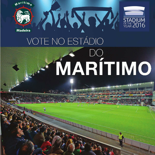 Estádio do Marítimo candidato a 'Estádio do Ano 2016'