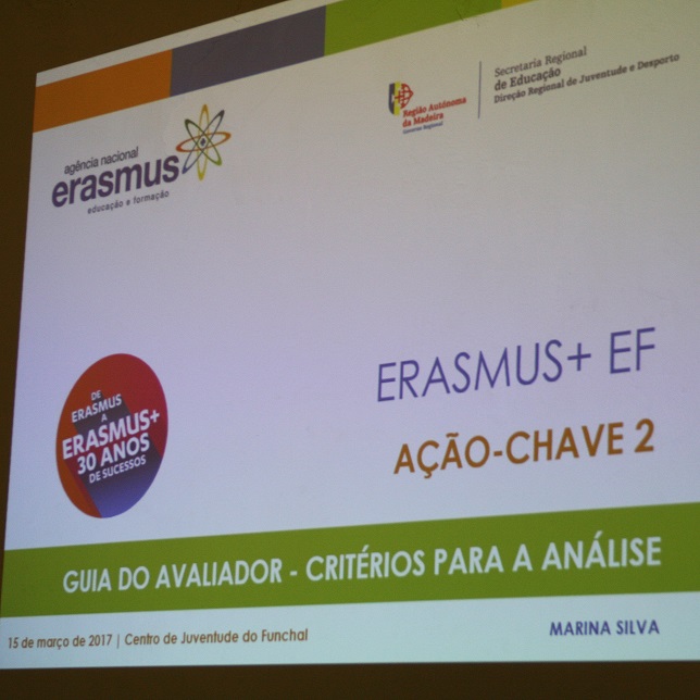 Sessão de informação Erasmus+ EF - Guia do Avaliador