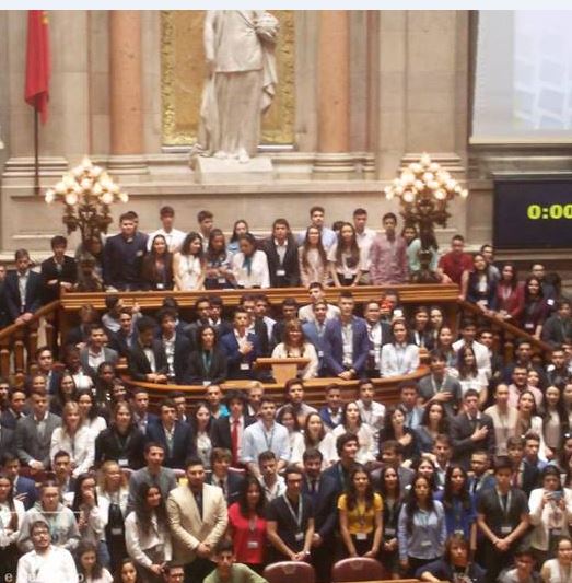 Parlamento dos Jovens e concurso Euroescola
