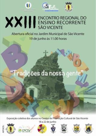 São Vicente acolhe a XXIII Edição do Encontro Regional do Ensino Recorrente