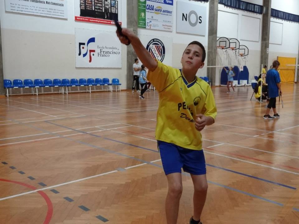 3ª Concentração de badminton no escalão de iniciadosjuvenis - zona Funchal