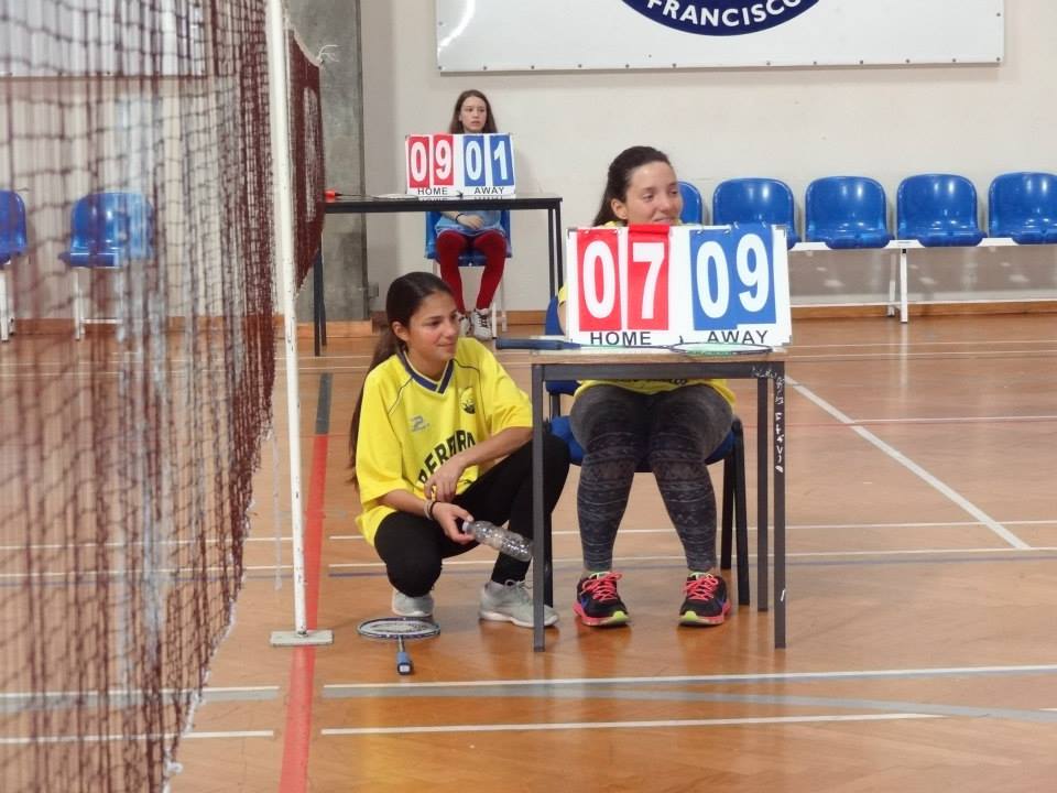3ª Concentração de badminton no escalão de iniciados/juvenis 
