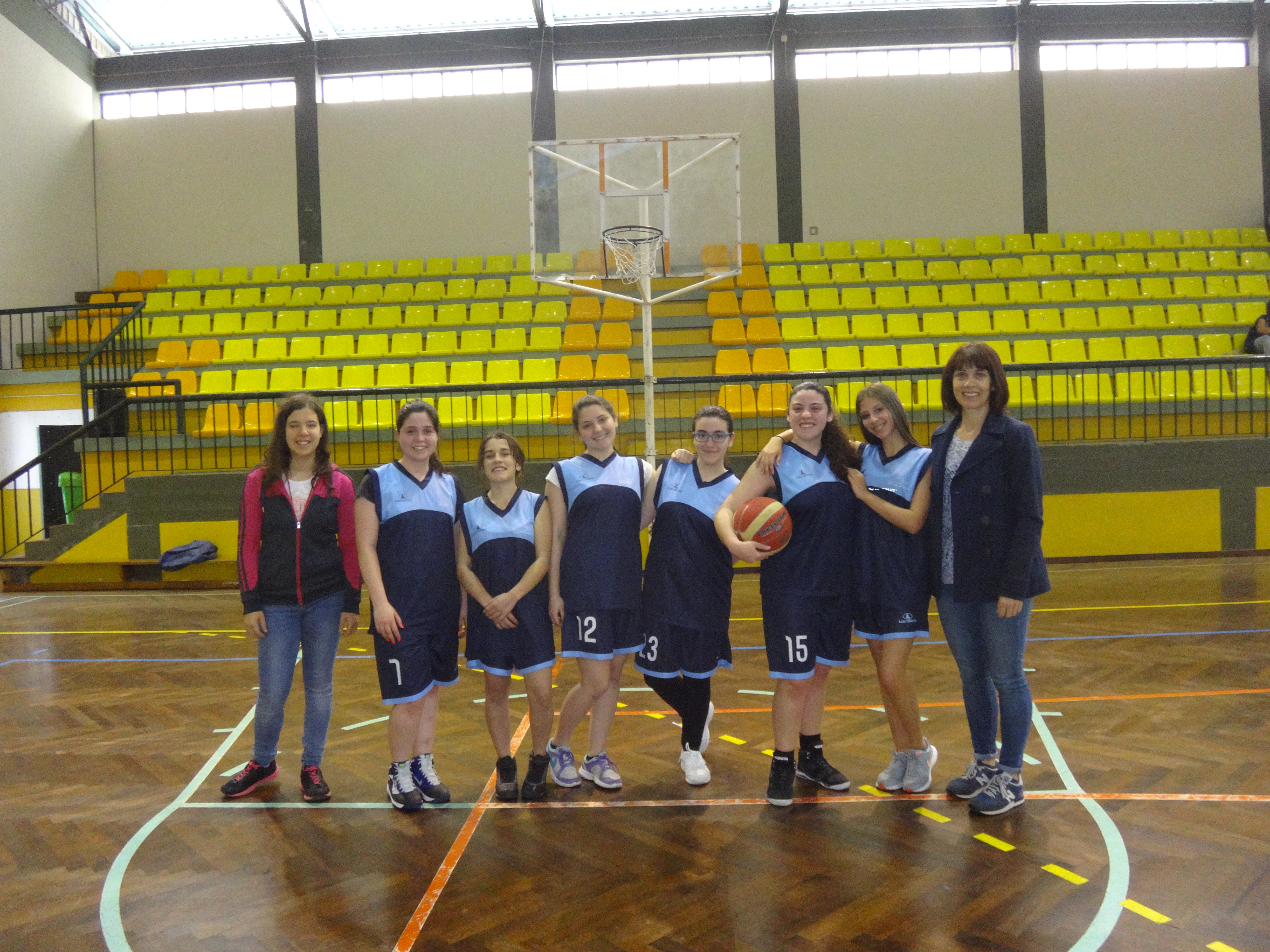 3ª Concentração de Basquetebol do Desporto Escolar 16-4-2016