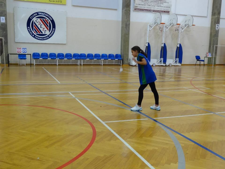 1ª Concentração de badminton no escalão de infantis/juniores - zona Funchal