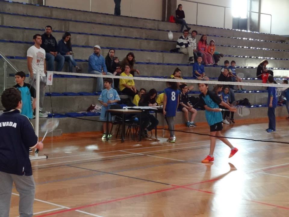 Concentração de badminton no escalão de infantis/juniores - zona Funchal