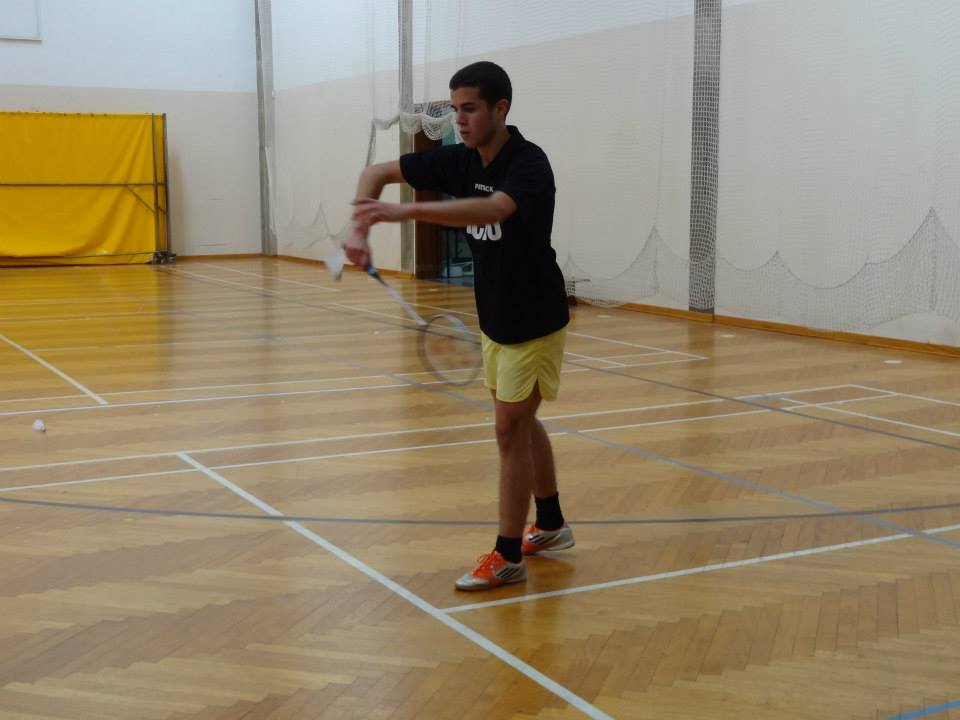 1ª Concentração de badminton no escalão de infantis/juniores - zona Funchal