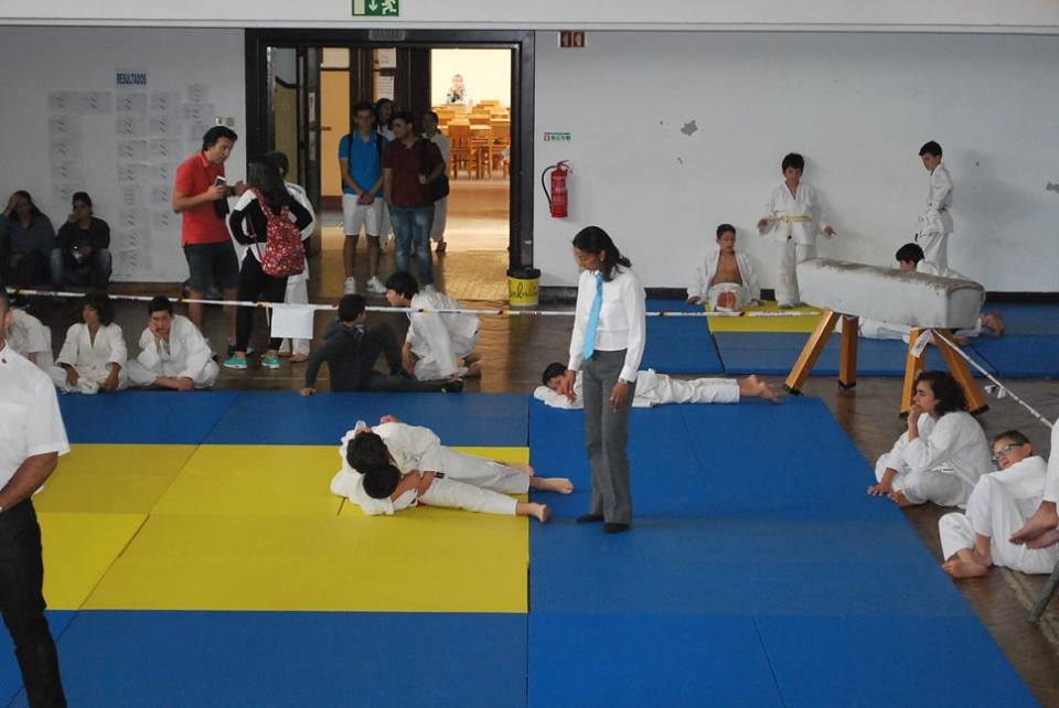 Judo na Festa do Desporto Escolar