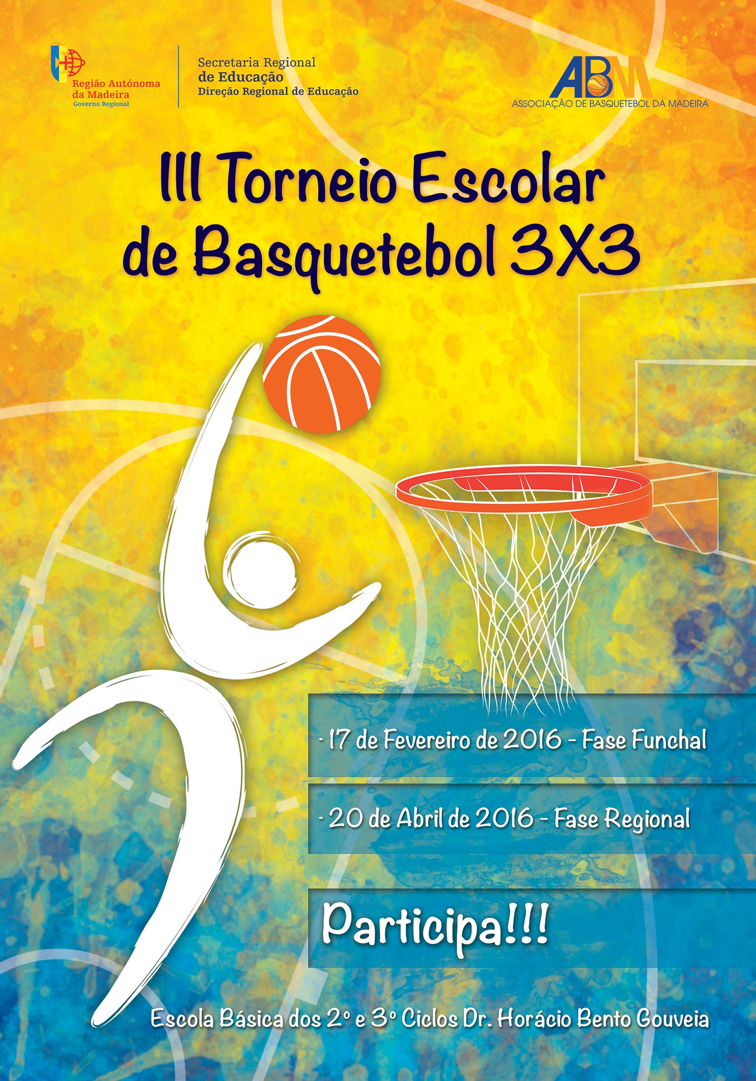 III Torneio Escolar de Basquetebol 3X3‏
