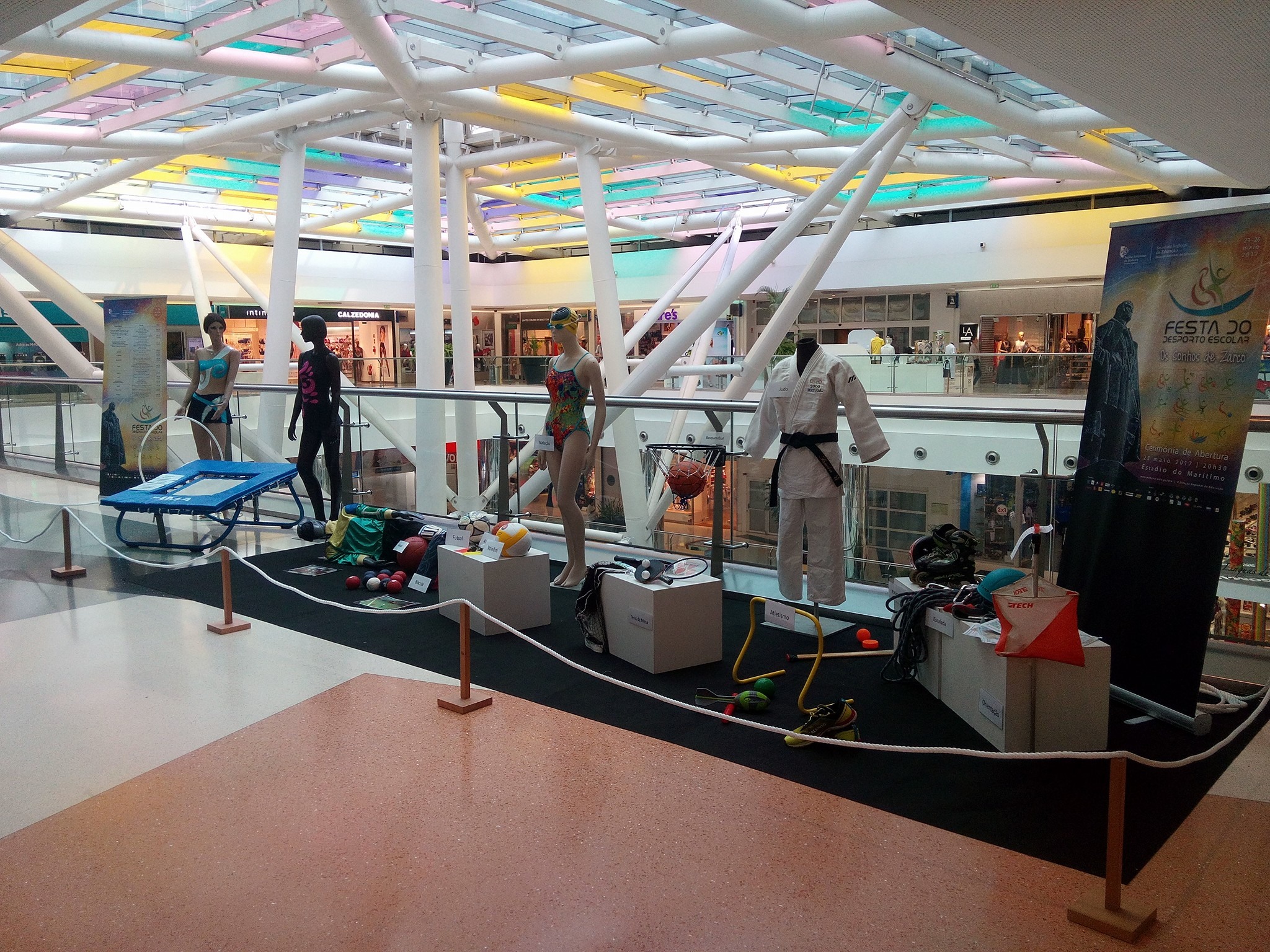 Exposição alusiva à Festa do Desporto Escolar 2017