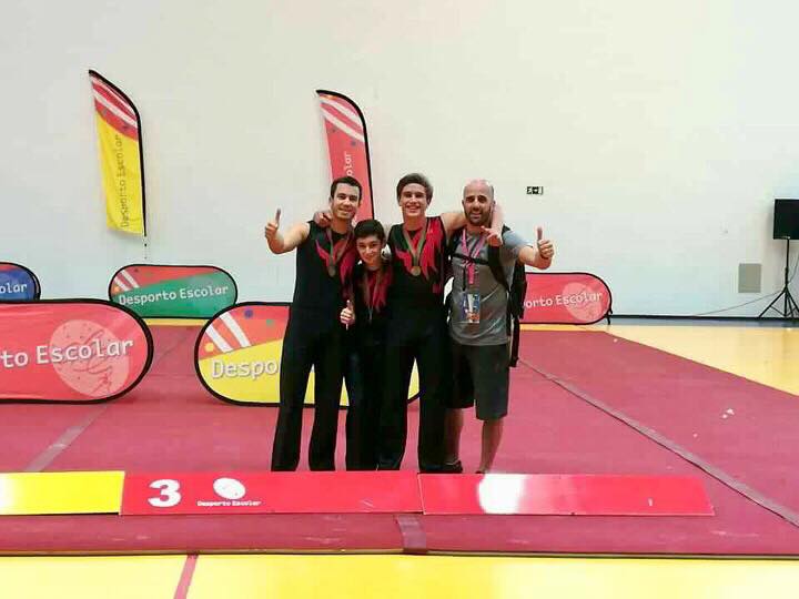 Trio portosantense recebe bronze em nacionais