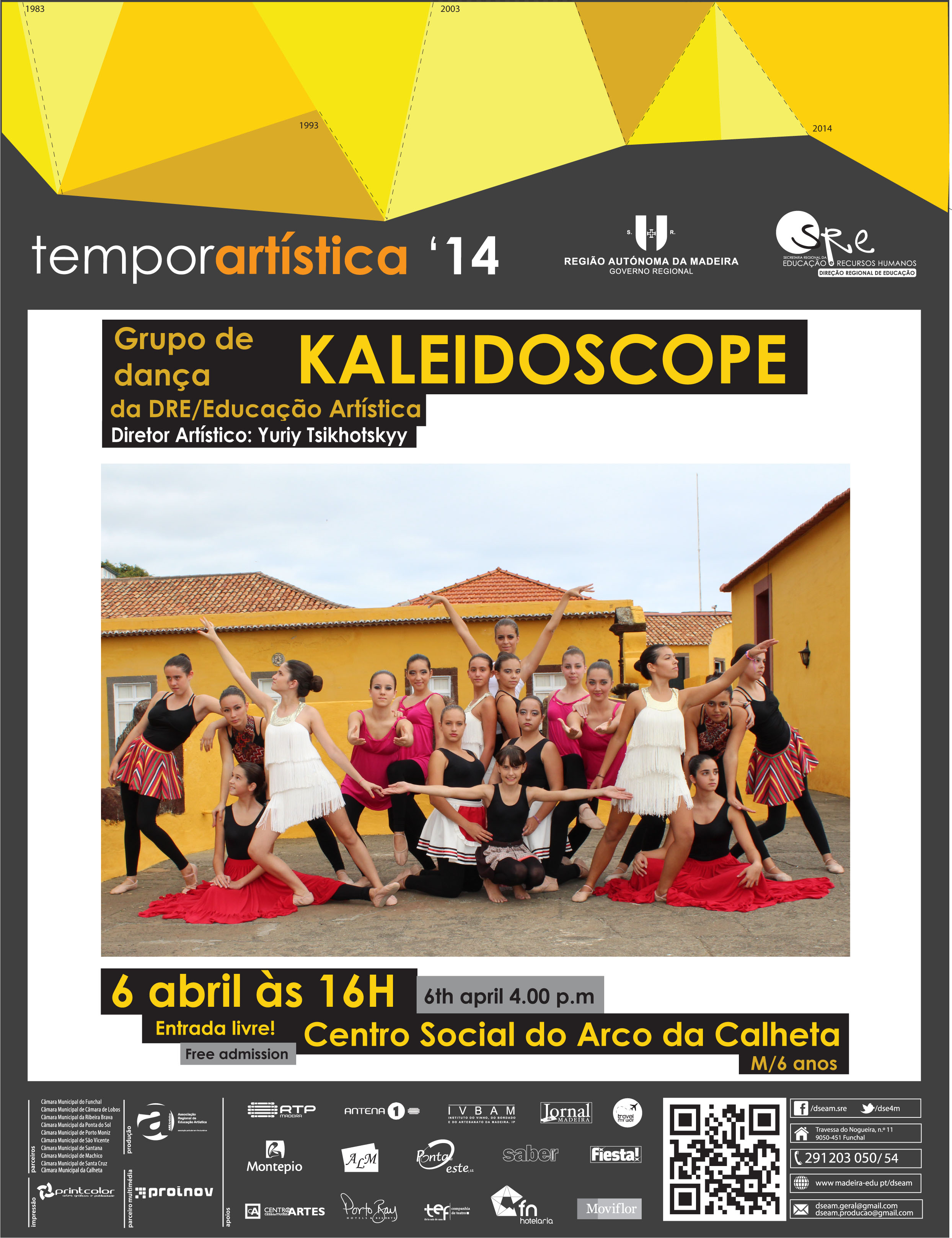 Espetáculo com o Grupo de Dança Kaleidoscope