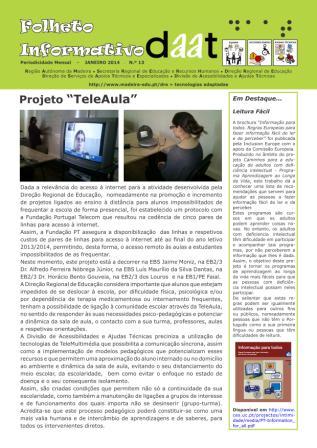 Projeto "TeleAula"
